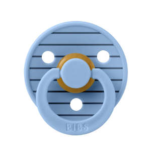 Bibs Studio Colour Pin Kauçuk Emzik 0-6 Ay Sky Blue