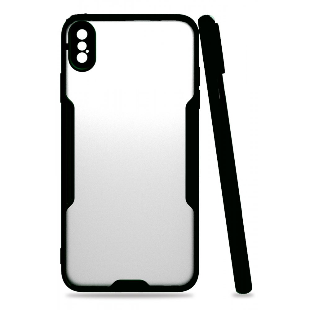 İphone Xs Max Kılıf Platin Silikon