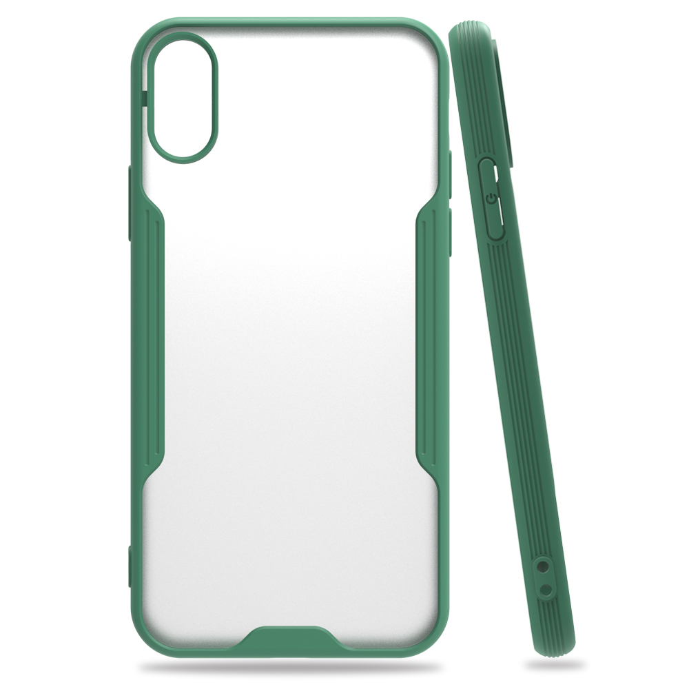 İphone X Kılıf Platin Silikon