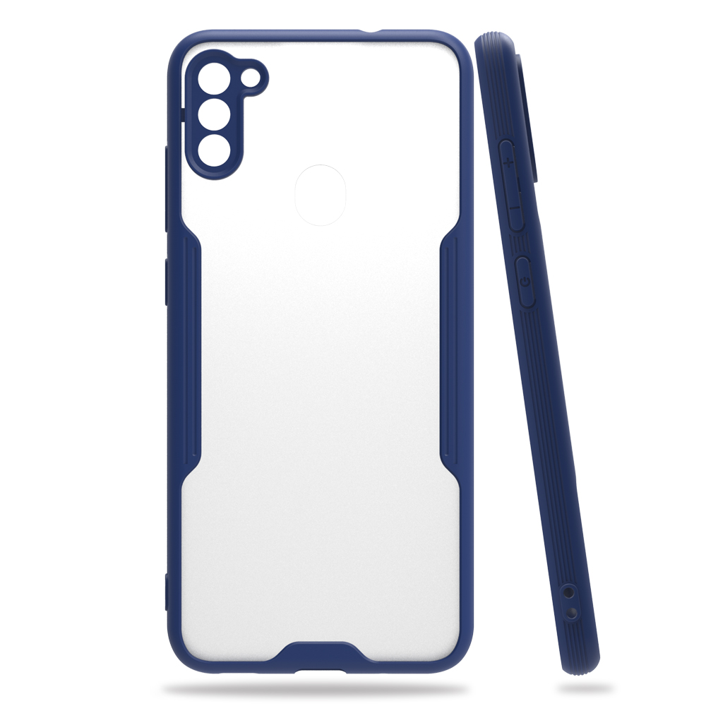 Samsung Galaxy M11 Kılıf Platin Silikon