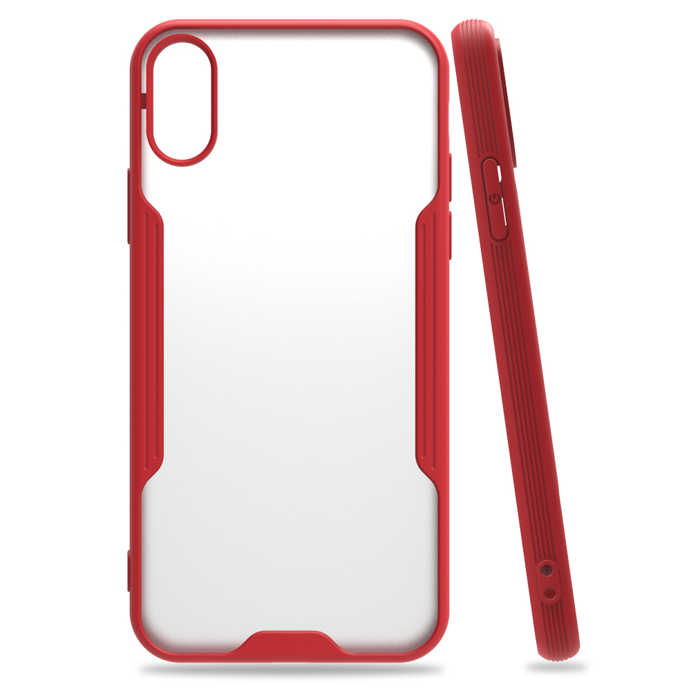 İphone X Kılıf Platin Silikon